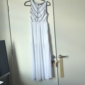 White maxi dress/ gown